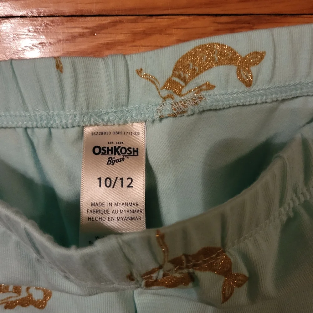 Nwot Mermaid Osh Kosh short set - Picture 7 of 7